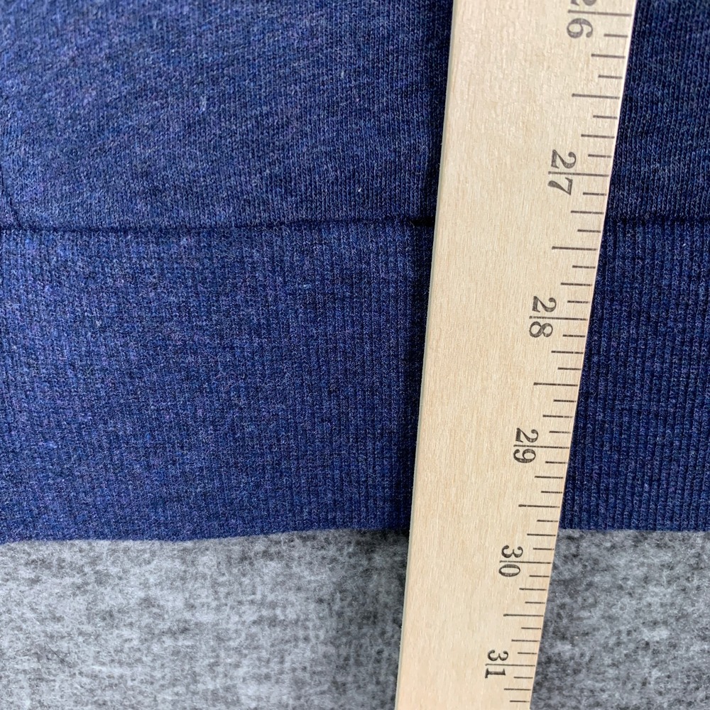 Criquet Fleece 1/4 Zip Men Extra Large Navy Blue Golf Preppy Modern A2 NEW - Picture 8 of 10